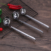 Metal Separating Oil Soup Ladle Spoon Stainless Steel Soup Ladle Set with Holes and Hooks for Kitchen