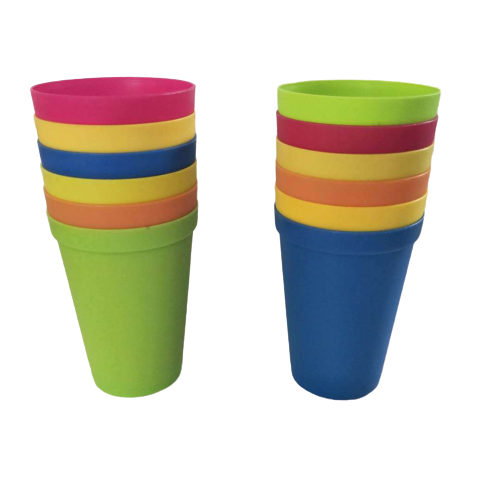 In Bulk Travel Camp Plain Green Coated Small Sublimation Wholesale Drinking Beer Pp Plastic Coffee Mug