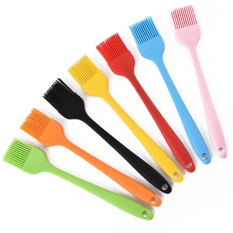 Basting Oil Brush Silicone Heat Resistant Pastry Brushes Manufacturer