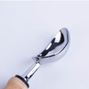 Stainless Steel Spoon Ice Cream Scoop with Wooden Handle