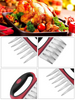 Bear\'s Paw Bbq Barbecue Tools Stainless Steel Meat Ripper Chicken Split Fork Cooked Food Divider Meat Shredder