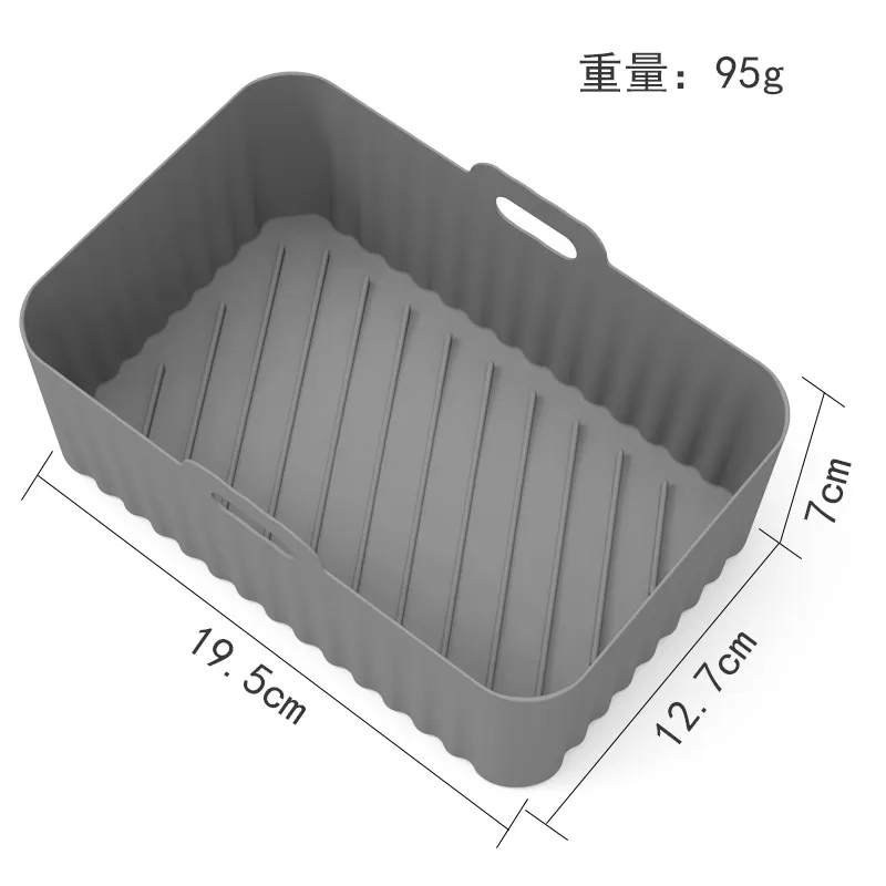 Silicone Air Fryer Liner Basket Tray Pot Baking Mat Pan Manufacturer