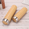 2022 High Quality 350 Ml Stainless Steel Coffee Thermos Recycled Natural Bamboo Fiber Tea Infuser Tumbler with Lid
