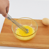 High Quality Kitchen Small Ball Whisk Cake Dough Mixer Stainless Steel Hand Manual Egg Beater for Eggs