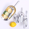Aluminum alloy thick material food candy rice alum utility grain bar dry ice cube scoop shovel