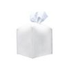 Luxury Square Gray White Khaki Color Print Pu Leather Cover Napkin Holder Tissue Box