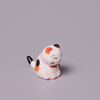Japanese Animal Cat Shape White Porcelain Ceramic Tableware Utensils Rack Holder Rest for Chopstick And Spoon