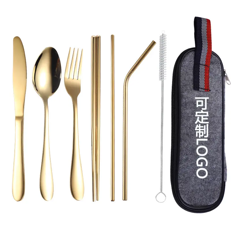 Stainless Steel Travel Camping Flatware Manufacturer