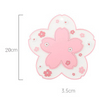 Wholesale Flower Shaped Heat-insulation Pvc Placemat for Dining Table Non-slip Drinking Coasters Reusable Table Mats