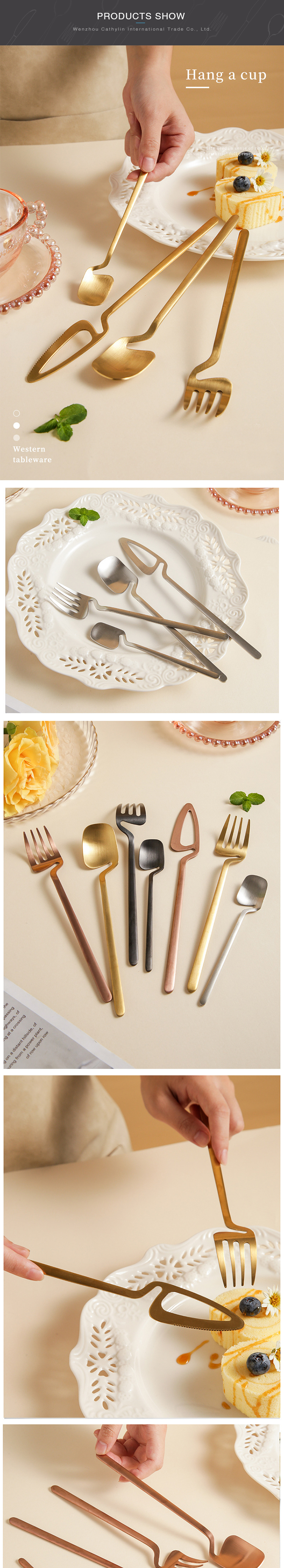 dessert spoons and forks