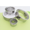 12 pcs personalized kitchen large heavy duty mousse ring metal stainless steel circle round shape cookie cutter set