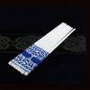 Factory Price Chinese Blue Porcelain Ceramic Chopsticks Wedding Souvenirs Gift Set