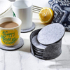 Wholesale Round Felt Coaster Set Multipurpose Heat Resistant Double Sided Coaster Non-slip Absorbent Drink Cup Mat