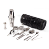 14PCS Bartending Kit Silver Metal 304 Stainless Steel Bar Cocktail Shaker Set with Black Portable Bag