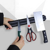 Wall-mounted Strong Suction 4 Size Easy Install And Use Kitchen Scissors Storage Magnet Knife Rest for Saving Space