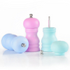 Blue Pink Color Stainless Steel Ceramic Manual Mini Cumin Herb Mill Spice Salt And Pepper Grinder Set