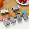 Hot sell 3 inches 4 side multi-function stainless steel cheese ginger mini grater
