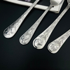 5pcs Spoon Fork Knife Cutlery Heavy Duty Stainless Steel Flatware Set with Animal Fawn Tiger Bear Handle
