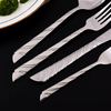 Wholesale 5pcs Fork Spoon Knife Stainless Steel Flatware Cutlery Set for Restaurant