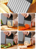 French Fry Carrot Vegetable Creates Strips Wavy Slicer Peeler Waffle Chopper Stainless steel Potato Crinkle Cutter