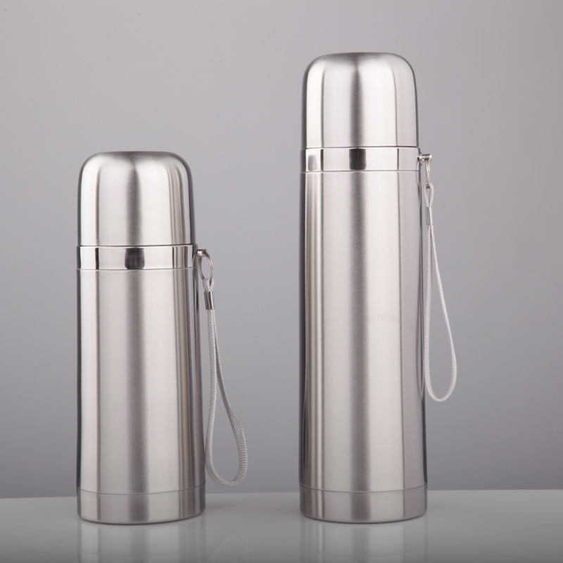 Portable High Quality Grade 750ml Double Wall Insulated Cup Bottle Metal Stainless Steel Thermos Office Vacuum Flask