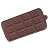 Amazon Sale Custom Logo 12 Bricks Bar Candy Waffle Silicone Mould Chocolate Mold for Baking