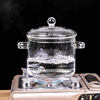 Borosilicate Big Transparent Clear Glass Double-ear Pyrex Glass Cooking Pot