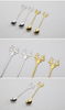 Luxury Stainless Steel Gold Cutlery Set Wedding Events Fork and Spoon Gold Flatware set sliver Deer