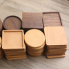 Wholesale High Quality Natuaral Beech Coaster Multipurpose Non-slip Heat Resistant Durable Wood Coasters