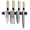 Japanese Cheap 4 Pieces Stainless Steel Kitchen Chef Knife Set with Wood Handle