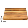 Premium Grade Reversible Hard Acacia Wood Large Cutting Serving Board Butcher Chopping Block