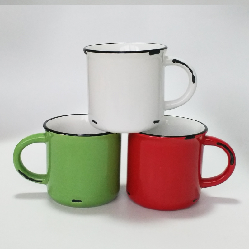 Porcelain Ceramic Coffee Mug Manufacturer Wholesale Personalized Color Cup Eco Heated Durable Fine Bone China Travel Mugs 370 Ml